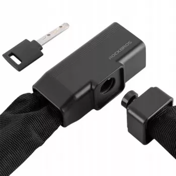 ROCKBROS kabellås med nøgle 0,97 m sort