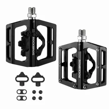 ROCKBROS PD15-BK aluminiums-fladpedaler - sort