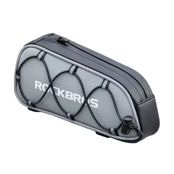 Rockbros cykelrammetaske 0,9 L sølv