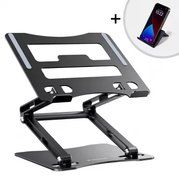 Wozinsky laptopstativ sort + telefonstativ