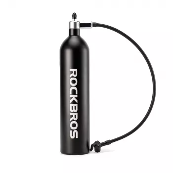 ROCKBROS Tubeless dækpåfylder tryklufttank 1,2L 200 PSI - sort