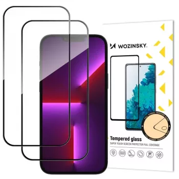 Wozinsky Full Glue hærdet glas 2-pak til iPhone 17 Air