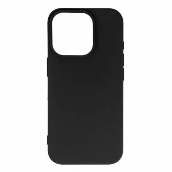 HURTEL Liquid Silicone beskyttelsescover til iPhone 17 Pro Max sort