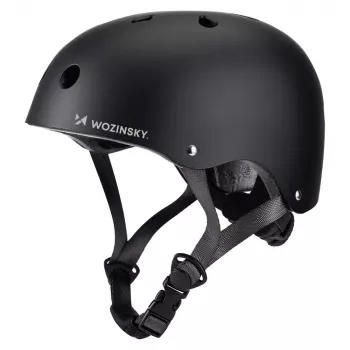Wozinsky BMX-/løbehjulshjelm letvægt 54-58 cm sort