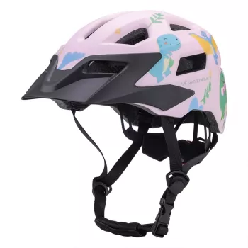 Wozinsky Children's MTB Cycling Helmet with Detachable Visor 48-52 cm - Pink
