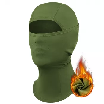 Qunature ski-balaclava 13230023015 cykling motorcykel balaclava størrelse L - grøn