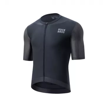 ROCKBROS cykeltrøje kortærmet størrelse XL sort