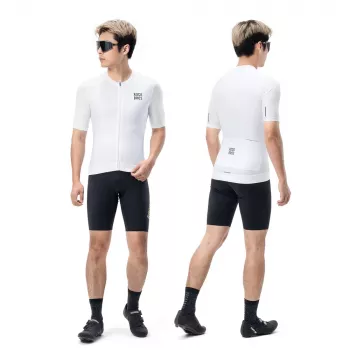 ROCKBROS cykeltrøje 15200025 kortærmet størrelse XS - hvid