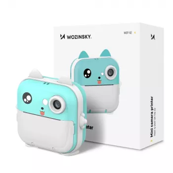 Wozinsky WDT-02 instant digitalkamera til børn - blå