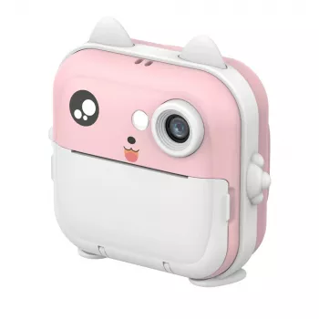 Wozinsky WDT-01 børnedigitalkamera med termoprinter - pink