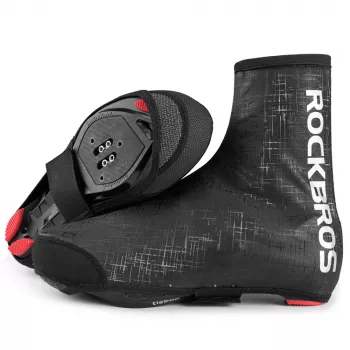 Rockbros LF1081 Vindtætte Vandtætte cykeloversko 42-46 EU - sort
