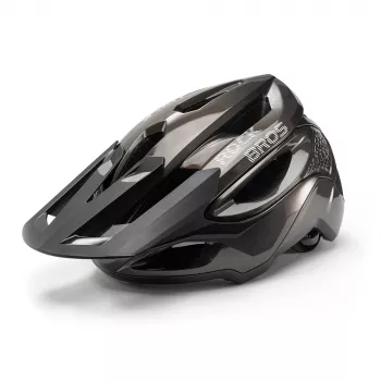 ROCKBROS LK-99 Mountainbikehjelm med justerbar skygge og magnetlukning 58-62 cm - titangrå