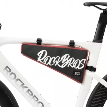 Rockbros G008 Flash Journey Cykelrammetaske – XL, rød