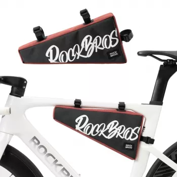 Rockbros G008 Flash Journey Cykelrammetaske – XL, rød