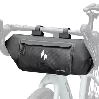 Rockbros AS-154 Frontstyrstaske, vandtæt, 8 L, sort