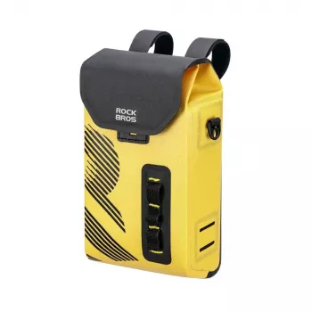 Rockbros AS-160 vandtæt styrstaske, 1,3 L, gul