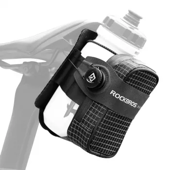 Rockbros P010 multifunktionel cykelsadelstaske, sort