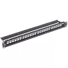 NETRACK 104-20 24-port Keystone patchpanel 1U 19 inch sort