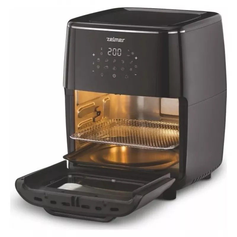 Zelmer ZAF7120 varmluftsfriture, sort