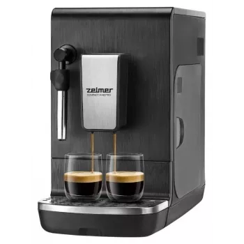Zelmer Compact Maestro ZCM8110 Espressomaskine, sort, 1050 W, 15 bar