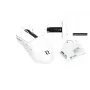 AQIRYS Zephyr trådløs gaming-mus, 2,4 GHz + Bluetooth, 26000 DPI, hvid
