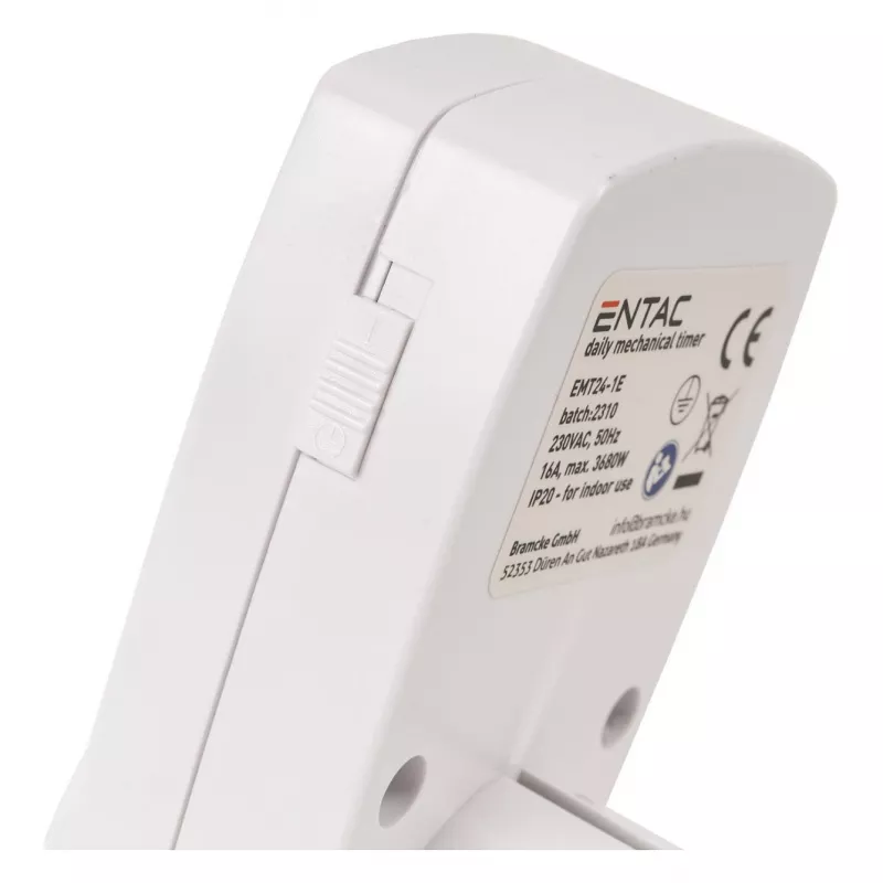 ENTAC Mekanisk Timer Mini 24 timer 24 programmer