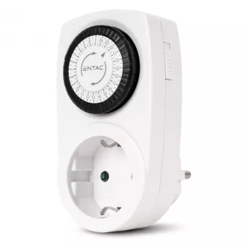 ENTAC Mekanisk Timer Mini 24 timer 24 programmer