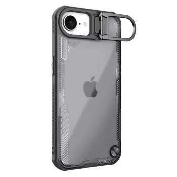 Nillkin Iceblade Prop Case med kickstand til Apple iPhone 16e / 17e - sort