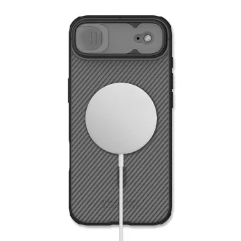Nillkin CamShield Pro Case til iPhone 17 Air med MagSafe - Transparent Black