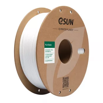 ESUN PLA Basic 1,75 mm hvid 1 kg 3D-filament