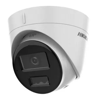 Hikvision DS-2CD1323G2-LIU 2 MP turret-netværkskamera med dual light, 2,8 mm objektiv, PoE, IP67