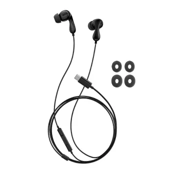 Baseus Encok CZ20 In-Ear kablede USB-C-hovedtelefoner - sort