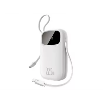 Baseus EnerFill FC31 20000 mAh 22.5W USB-C + Lightning powerbank hvid