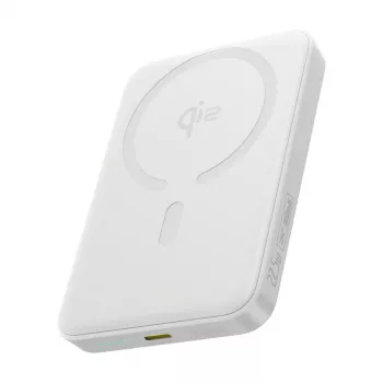 Baseus EnerFill FM12 Qi2 10000 mAh 22.5W MagSafe USB-C powerbank hvid