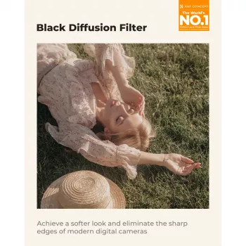 K&F Concept Black Diffusion 1/4-filter 37mm