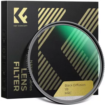K&F Concept Black Diffusion 1/8 filter 58 mm