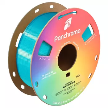 Polymaker Panchroma PLA Silk 3D-printerfilament, 1,75 mm, 1 kg, Light Blue