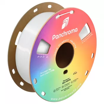 Polymaker Panchroma PLA Silk 3D-printerfilament, 1,75 mm, 1 kg, hvid