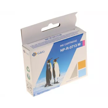 G&G Ninestar Kompatibel blækpatron til Epson T0713 (C13T07134012) - Magenta