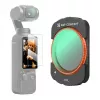 K&F Concept Cirkulært polarisationsfilter CPL HD MRC 12-lags filter til DJI Osmo Pocket 3 (KF01.2532)
