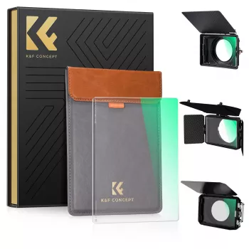 K&F Concept Black Mist 1/4 Filter 4x5,65 inch til Mattebox (KF01.2451)