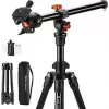 K&F Concept KF09.101V6 stativ med svingarm sort