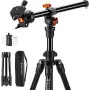 K&F Concept KF09.101V6 stativ med svingarm sort