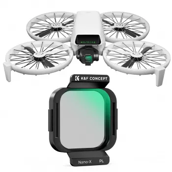 K&F Concept Nano-X 8K Ultra HD Cirkulært polarisationsfilter til DJI Flip-drone (KF01.3080)