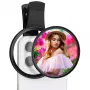KF Black Diffusion 1/4 Filter 67 mm med Clip-On-adapter til smartphone