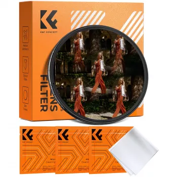 K&F Concept kalejdoskopfilter 5x pentaprisme 82 mm FX-serie