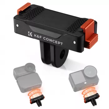 Magnetisk hurtigudløserholder med magnet til DJI Osmo Action 6 / Nano / GoPro montering KF12.0030