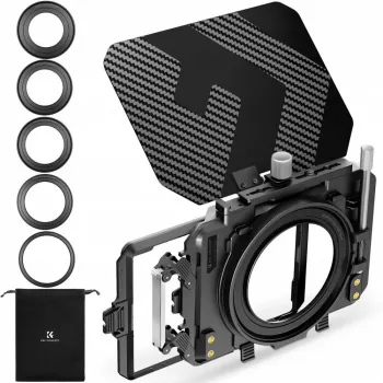 KF Matte Box solskygge objektivbeskyttelse 67-95mm til kamera camcorder K&F