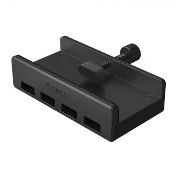 ORICO MH4PU Clamp-on USB 3.0-hub 4x USB-A 3.0 - sort