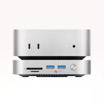 ORICO MiniLink 9-i-1 USB-C dockingstation med M.2 SSD-kabinet - sølv